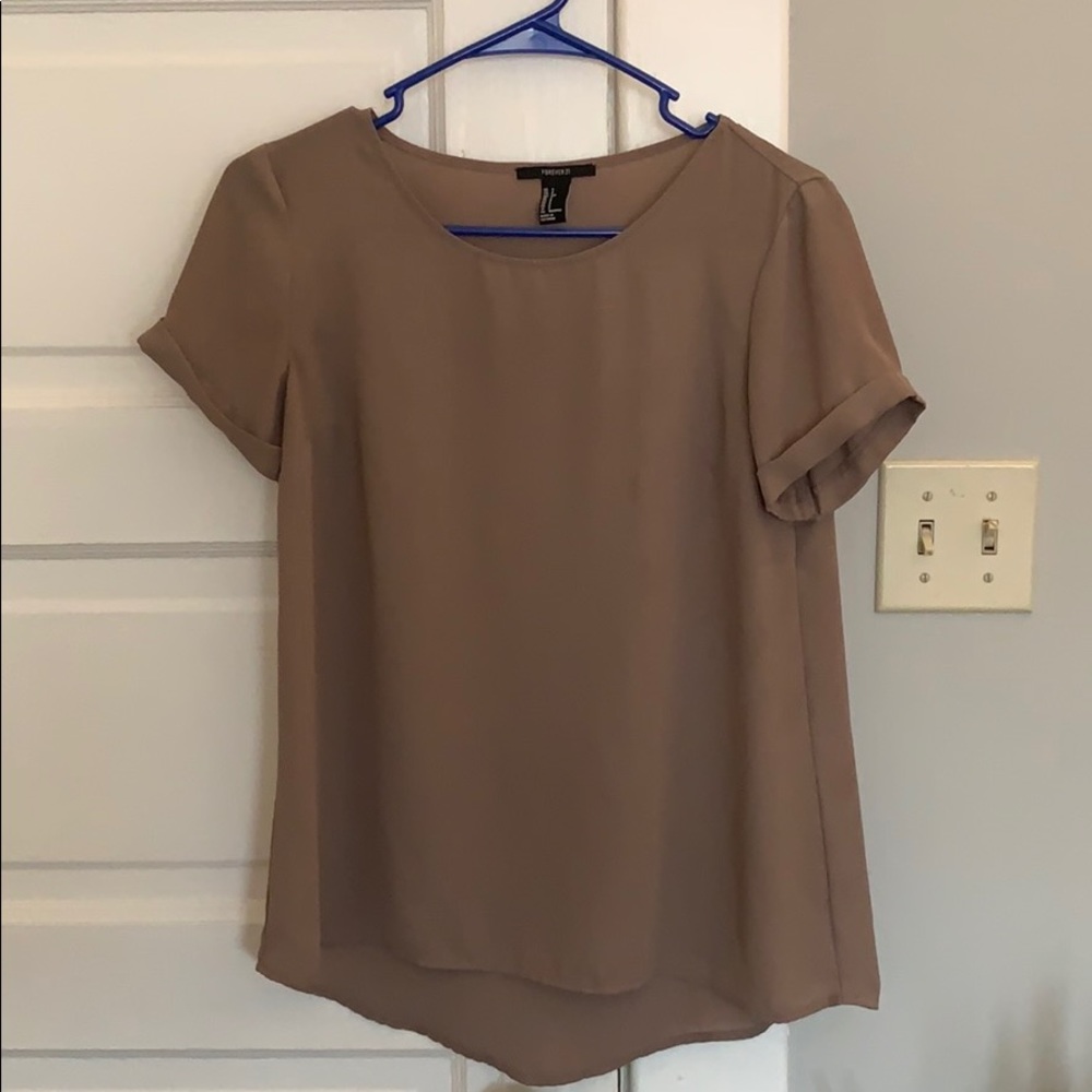 Forever 21 sheer tshirt